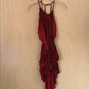 Free people red shirt
